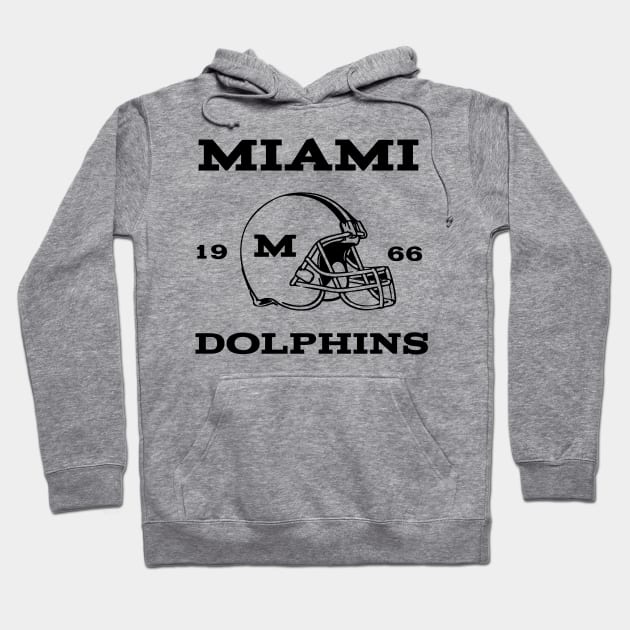 Miami dolphins est 1966 Hoodie by Cahya. Id